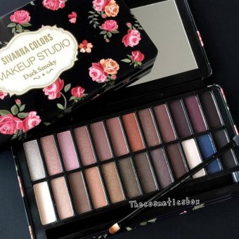 Sivanna พาเลทอายแชโดว์กล่องเหล็ก 24 สี Makeup Studio Eyeshadow No.1 Dark Smoky Sivanna พาเลทอายแชโดว์กล่องเหล็ก 24 สี Makeup Studio Eyeshadow No.1 Dark Smoky