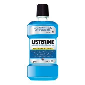 LISTERINE ลิสเตอรีนน้ำยาบ้วนปาก สูตรลดหินปูน 250มล. LISTERINE ลิสเตอรีนน้ำยาบ้วนปาก สูตรลดหินปูน 250มล.