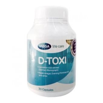 Mega We Care D-Toxi 30แคปซูล บำรุงตับ Mega We Care D-Toxi 30แคปซูล บำรุงตับ