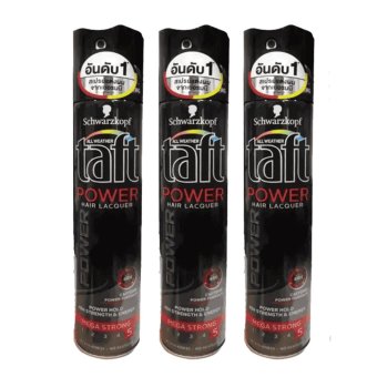 Schwarzkopf Taft POWER Power Haarlack Hair Spray Mega Stark 250 ml (3 ขวด) Schwarzkopf Taft POWER Power Haarlack Hair Spray Mega Stark 250 ml (3 ขวด)