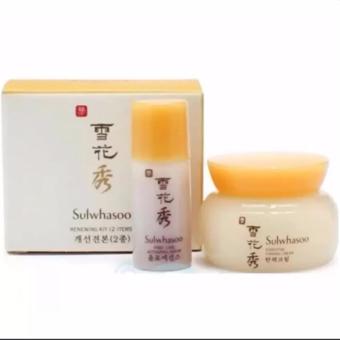 Sulwhasoo Renewing Kit 2 Items (Essential Firming Cream 5ml + First Care Activating Serum 4ml) (ขนาดทดลอง) Sulwhasoo Renewing Kit 2 Items (Essential Firming Cream 5ml + First Care Activating Serum 4ml) (ขนาดทดลอง)