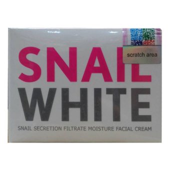 SNAIL WHITE CONCENTRATE FACIAL CREAM ช่วยฟื้นบำรุงผิวให้กระชับ เต่งตึง 5ml (1 กล่อง) SNAIL WHITE CONCENTRATE FACIAL CREAM ช่วยฟื้นบำรุงผิวให้กระชับ เต่งตึง 5ml (1 กล่อง)