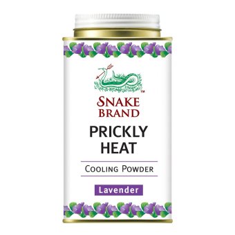 SNAKE BRAND แป้งตรางู ลาเวนเดอร์ 150 กรัม SNAKE BRAND แป้งตรางู ลาเวนเดอร์ 150 กรัม