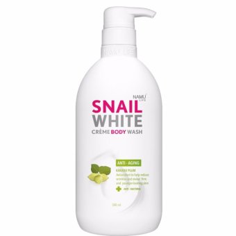 Snail White Cream Body Wash ครีมอาบน้ำเนื้อโลชั่น สูตร Anti-Aging 500มล. ของแท้ 100% Snail White Cream Body Wash ครีมอาบน้ำเนื้อโลชั่น สูตร Anti-Aging 500มล. ของแท้ 100%