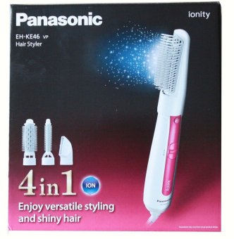 Panasonic แปรงจัดแต่งทรงผมไฟฟ้า (Hair Styler ionity) รุ่น EH-KE46 Panasonic แปรงจัดแต่งทรงผมไฟฟ้า (Hair Styler ionity) รุ่น EH-KE46