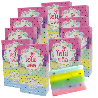 Omo Plus Soap สบู่โอโม่ พลัส สบู่ผิวขาว 100g - แพ็ค 10 ก้อน Omo Plus Soap สบู่โอโม่ พลัส สบู่ผิวขาว 100g - แพ็ค 10 ก้อน