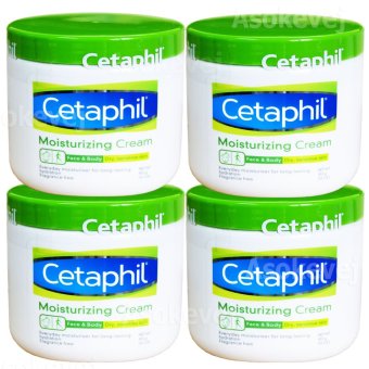 Cetaphil Moisturizing creamเซตาฟิล มอยส์เจอไรซิ่งครีม ผลิตภัณฑ์บำรุงผิวแล้วผิวกาย16 OZ (453กรัม) (4กระปุก) Cetaphil Moisturizing creamเซตาฟิล มอยส์เจอไรซิ่งครีม ผลิตภัณฑ์บำรุงผิวแล้วผิวกาย16 OZ (453กรัม) (4กระปุก)