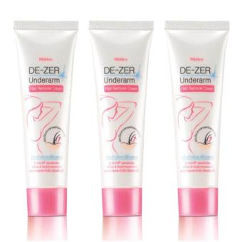 แพ็ค 3 ชิ้น / มิสทิน ดี-เซอร์ อันเดอร์อาร์ม แฮร์ รีมูฟเวอร์ ครีม Mistine De-Zer Underarm Hair Remover Cream แพ็ค 3 ชิ้น / มิสทิน ดี-เซอร์ อันเดอร์อาร์ม แฮร์ รีมูฟเวอร์ ครีม Mistine De-Zer Underarm Hair Remover Cream