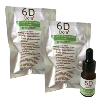 6D Dora โทนเนอร์สลายฝ้า กระ 10g. ( 2 ขวด) 6D Dora โทนเนอร์สลายฝ้า กระ 10g. ( 2 ขวด)