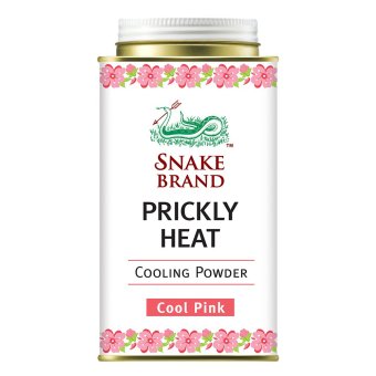 SNAKE BRAND แป้งตรางูคูล พิ้งค์ 150ก. SNAKE BRAND แป้งตรางูคูล พิ้งค์ 150ก.