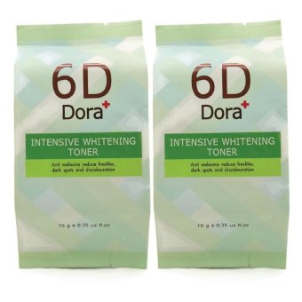 6D Dora+ โทนเนอร์สลาย ฝ้า กระ 10 ml. 2 ขวด (แพคเกจใหม่) 6D Dora+ โทนเนอร์สลาย ฝ้า กระ 10 ml. 2 ขวด (แพคเกจใหม่)