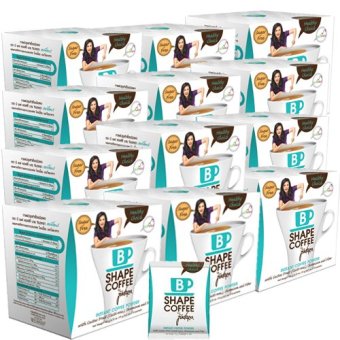 B Shape Coffee By Chintara Healthy Choice ผลิตภัณฑ์กาแฟปรุงสำเร็จชนิดผง บรรจุ 10 ซอง/กล่อง (12 กล่อง) B Shape Coffee By Chintara Healthy Choice ผลิตภัณฑ์กาแฟปรุงสำเร็จชนิดผง บรรจุ 10 ซอง/กล่อง (12 กล่อง)