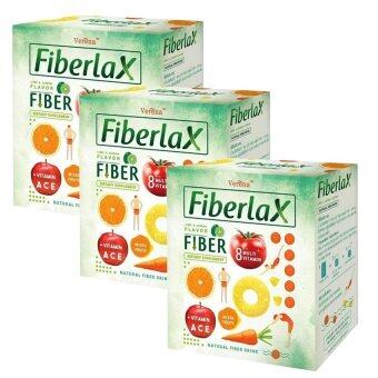 Verena Fiberlax ไฟเบอร์แล็กซ์ ล้างสารพิษในลำไส้ กระตุ้นระบบขับถ่าย 10 ซอง (3 กล่อง) Verena Fiberlax ไฟเบอร์แล็กซ์ ล้างสารพิษในลำไส้ กระตุ้นระบบขับถ่าย 10 ซอง (3 กล่อง)