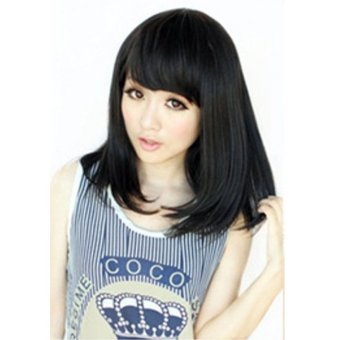 หญิงสาวระบายอุณหภูมิสูงเอียงคอสเพลย์ใยแก้ว BOB วิกผมลอนวิกผมดอกไม้แมวสีดำ หญิงสาวระบายอุณหภูมิสูงเอียงคอสเพลย์ใยแก้ว BOB วิกผมลอนวิกผมดอกไม้แมวสีดำ