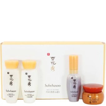 Sulwhasoo Basic kit (4item) เซ็ตบำรุงผิวให้ผิวสวยสุขภาพดีเหมือนสาวเกาหลี เซ็ตเดียวที่ครบทุกขั้นตอน Sulwhasoo Basic kit (4item) เซ็ตบำรุงผิวให้ผิวสวยสุขภาพดีเหมือนสาวเกาหลี เซ็ตเดียวที่ครบทุกขั้นตอน