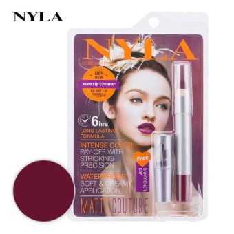 ลิปสติก NYLA Matt Lip Creator สี Screaming Red ลิปสติก NYLA Matt Lip Creator สี Screaming Red