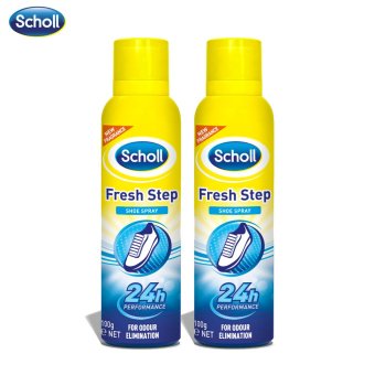 Scholl Fresh Step Shoe Spray สกอลล์ แพ็คคู่ถูกกว่า สกอลล์ สเปรย์ระงับกลิ่นรองเท้า 150 มล. Scholl Fresh Step Shoe Spray สกอลล์ แพ็คคู่ถูกกว่า สกอลล์ สเปรย์ระงับกลิ่นรองเท้า 150 มล.