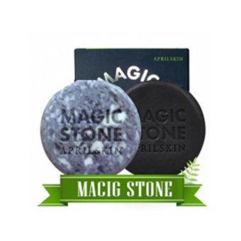 แพ็คคู่ สบู่ดำ+สบู่หินอ่อน April skin Magic stone สบู่ล้างหน้ายอดฮิตจากเกาหลี แพ็คคู่ สบู่ดำ+สบู่หินอ่อน April skin Magic stone สบู่ล้างหน้ายอดฮิตจากเกาหลี