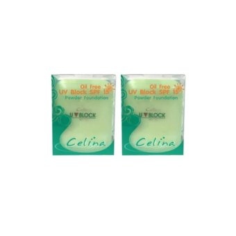 Celina UV Block แป้งเซลีน่า ยูวีบล็อก เอสพีเอฟ 15 พาวเดอร์ ฟาวเดชั่น NO.1 (2 รีฟิล) Celina UV Block แป้งเซลีน่า ยูวีบล็อก เอสพีเอฟ 15 พาวเดอร์ ฟาวเดชั่น NO.1 (2 รีฟิล)