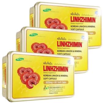 Linhzhimin หลินจือมิน เห็ดหลินจือแดงสกัด บำรุงร่างกาย ดูแล เบาหวาน ความดัน ภูมิแพ้ (60 เม็ด x 3 กล่อง) Linhzhimin หลินจือมิน เห็ดหลินจือแดงสกัด บำรุงร่างกาย ดูแล เบาหวาน ความดัน ภูมิแพ้ (60 เม็ด x 3 กล่อง)