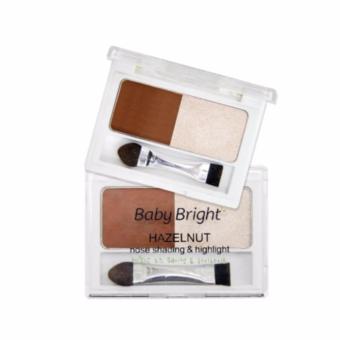 Hazelnut Nose Shading & Highlight 2.4g เฉดดิ้ง & ไฮไลท์จมูก แต่งจมูกพุ่งเรียวแบบสาวเกาหลี Hazelnut Nose Shading & Highlight 2.4g เฉดดิ้ง & ไฮไลท์จมูก แต่งจมูกพุ่งเรียวแบบสาวเกาหลี