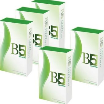 B5 slim อาหารเสริมลดน้ำหนัก กระชับสัดส่วน 30 แคปซูล (5 กล่อง) B5 slim อาหารเสริมลดน้ำหนัก กระชับสัดส่วน 30 แคปซูล (5 กล่อง)
