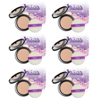 Babalah บาบาร่า แป้งเค้กทูเวย์ ผสมรองพื้น 2 Way 14 g. 6 ตลับ (เบอร์ 1) Babalah บาบาร่า แป้งเค้กทูเวย์ ผสมรองพื้น 2 Way 14 g. 6 ตลับ (เบอร์ 1)