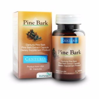 CENTURIA สารสกัดจากเปลือกสน เพื่อผิวสวยกระจ่างใส ลดฝ้ากระ Pine Bark made in USA 30 แคปซูล CENTURIA สารสกัดจากเปลือกสน เพื่อผิวสวยกระจ่างใส ลดฝ้ากระ Pine Bark made in USA 30 แคปซูล