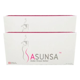 Sasunsaซาซันซ่า กล่องใหม่ ผลิตภัณฑ์ลดน้ำหนัก2กล่อง(14ซอง/กล่อง) Sasunsaซาซันซ่า กล่องใหม่ ผลิตภัณฑ์ลดน้ำหนัก2กล่อง(14ซอง/กล่อง)