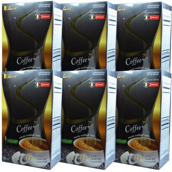 Chame' Sye Coffee Plus ชาเม่ ซายน์ กาแฟลดน้ำหนัก เกรดพรีเมี่ยม บรรจุ 10 ซอง (6 กล่อง) Chame' Sye Coffee Plus ชาเม่ ซายน์ กาแฟลดน้ำหนัก เกรดพรีเมี่ยม บรรจุ 10 ซอง (6 กล่อง)