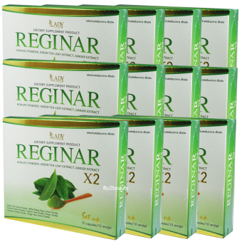 Reginar รีจิน่า Setup ผลิตภัณฑ์อาหารเสริม ลดน้ำหนัก จำนวน 12 กล่อง (กล่องละ 10 แคปซูล) Reginar รีจิน่า Setup ผลิตภัณฑ์อาหารเสริม ลดน้ำหนัก จำนวน 12 กล่อง (กล่องละ 10 แคปซูล)