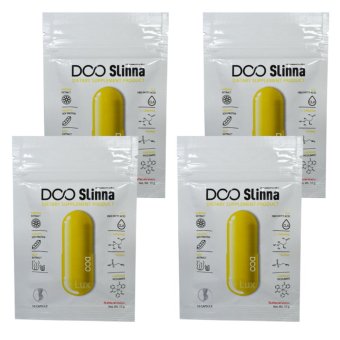 dodee86 Doo Slinna ดูสลินน่า โดยแมลงเมี่ยง ลดน้ำหนักเร่งการเผาผลาญ บรรจุ 10 แคปซูล (4 ซอง) dodee86 Doo Slinna ดูสลินน่า โดยแมลงเมี่ยง ลดน้ำหนักเร่งการเผาผลาญ บรรจุ 10 แคปซูล (4 ซอง)