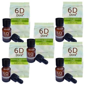 6D Dora+ Intensive Whitening Toner (6D Dora+ โทนเนอร์สลายฝ้า กระ) 5 ขวด 6D Dora+ Intensive Whitening Toner (6D Dora+ โทนเนอร์สลายฝ้า กระ) 5 ขวด