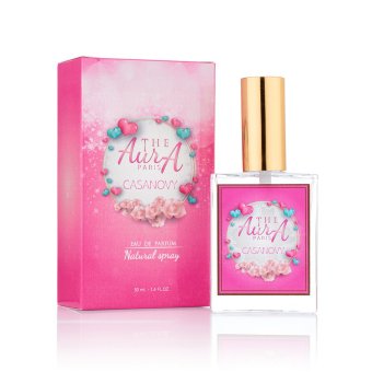 The Aura น้ำหอมเจ้าเสน่ห์ สำหรับผู้หญิง นำเข้าจากฝรั่งเศส Casanovy กล่องสีชมพู The Aura น้ำหอมเจ้าเสน่ห์ สำหรับผู้หญิง นำเข้าจากฝรั่งเศส Casanovy กล่องสีชมพู