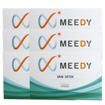 MEEDY Skin Detox ลดสิวและฟื้นฟูการขับถ่าย 10 Capsules ( 6 กล่อง) MEEDY Skin Detox ลดสิวและฟื้นฟูการขับถ่าย 10 Capsules ( 6 กล่อง)