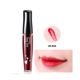 Tony Moly Delight Tony Tint #2 Red ลิปทินท์ทาได้ทั้งผากและแก้ม สีติดทนนาน Tony Moly Delight Tony Tint #2 Red ลิปทินท์ทาได้ทั้งผากและแก้ม สีติดทนนาน