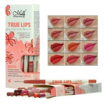 Me Now True Lips Lip Linner Pencil ทรู มี นาว ลิป ไลน์เนอร์ เนื้อเนียน เขียนง่าย ไม่ตกร่อง 12 เฉด (1 กล่อง) Me Now True Lips Lip Linner Pencil ทรู มี นาว ลิป ไลน์เนอร์ เนื้อเนียน เขียนง่าย ไม่ตกร่อง 12 เฉด (1 กล่อง)
