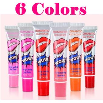 Lip Tattoo ลิปสักปาก 1 เซต มี 6 สี สีสวย ติดทนนาน Lip Tattoo ลิปสักปาก 1 เซต มี 6 สี สีสวย ติดทนนาน