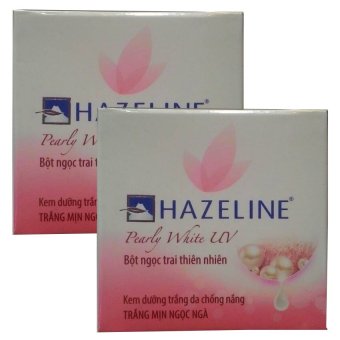 Hazeline Whitening Cream Pearly White UV ครีมบำรุงผิวหน้าอุดมไปด้วยคุณค่าสารสกัดจากไข่มุกธรรมชาติให้ผิวขาวกระจ่างใสเปล่งประกายดุจไข่มุก ปกป้องผิวจากแสงแดด พร้อมเติมความชุ่มชื่นให้กับผิว เนียนนุ่ม ขาวกระจ่างใส 45g (2 กล่อง) Hazeline Whitening Cream Pearly White UV ครีมบำรุงผิวหน้าอุดมไปด้วยคุณค่าสารสกัดจากไข่มุกธรรมชาติให้ผิวขาวกระจ่างใสเปล่งประกายดุจไข่มุก ปกป้องผิวจากแสงแดด พร้อมเติมความชุ่มชื่นให้กับผิว เนียนนุ่ม ขาวกระจ่างใส 45g (2 กล่อง)