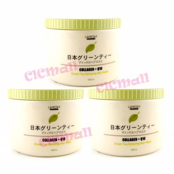 ยูเนี่ยน กรีนที ดีท๊อกซิ่ง แฮร์ มาส์ค1000มล.x3 Union Green Tea Detoxing Hair Mask 1000ml.x3(...) ยูเนี่ยน กรีนที ดีท๊อกซิ่ง แฮร์ มาส์ค1000มล.x3 Union Green Tea Detoxing Hair Mask 1000ml.x3(...)