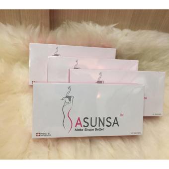 SASUNSA ผลิตภัณฑ์ลดน้ำหนัก สำหรับ 56วัน (14 ซอง x 4กล่อง) SASUNSA ผลิตภัณฑ์ลดน้ำหนัก สำหรับ 56วัน (14 ซอง x 4กล่อง)