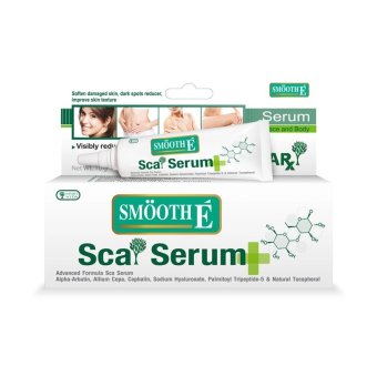 SMOOTH E SCA SERUM ADVANCED FORMULA (FACE AND BODY) 10 g จุดด่างดำจางหาย ทั้งใบหน้าและผิวกาย SMOOTH E SCA SERUM ADVANCED FORMULA (FACE AND BODY) 10 g จุดด่างดำจางหาย ทั้งใบหน้าและผิวกาย