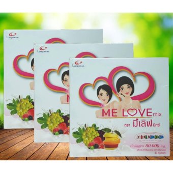 Me Love Collagen mix 48000mg (รสนมวนิลา) มีเลิฟ มิ๊ก เพิ่มแคลเซี่ยมและนิ่มนวลให้ผิว จำนวน 3 กล่อง (120 ซอง) Me Love Collagen mix 48000mg (รสนมวนิลา) มีเลิฟ มิ๊ก เพิ่มแคลเซี่ยมและนิ่มนวลให้ผิว จำนวน 3 กล่อง (120 ซอง)