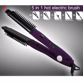 Ceram Styler Multi-Hair Styler 4in1 แกนม้วนผมวอลลุม หนีบตรง ลอน ไดร์ผม (สีม่วง) Ceram Styler Multi-Hair Styler 4in1 แกนม้วนผมวอลลุม หนีบตรง ลอน ไดร์ผม (สีม่วง)