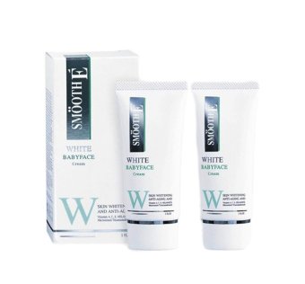 SMOOTH E White Babyface Cream (1 OZ.) 30 กรัม (2กล่อง) SMOOTH E White Babyface Cream (1 OZ.) 30 กรัม (2กล่อง)