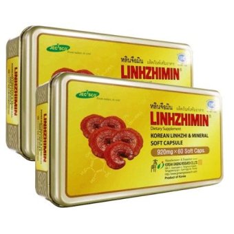 Linhzhimin 60 capsules x 2 box หลินจือมิน ผลิตภัณฑ์เสริมอาหาร เห็ดหลินจือสกัดในรูปแบบซอฟเจลแคปซูล Linhzhimin 60 capsules x 2 box หลินจือมิน ผลิตภัณฑ์เสริมอาหาร เห็ดหลินจือสกัดในรูปแบบซอฟเจลแคปซูล