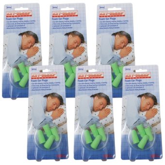 EZY-SLEEP Foam Ear Plugs ที่อุดหูแบบโฟม 6 แพ็ค EZY-SLEEP Foam Ear Plugs ที่อุดหูแบบโฟม 6 แพ็ค