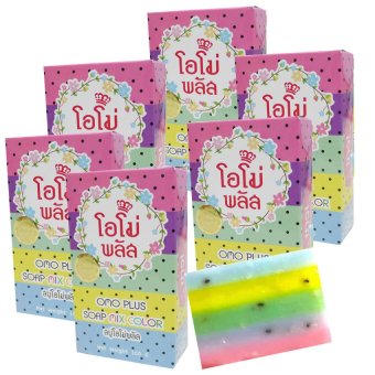 Omo Plus Soap สบู่โอโม่ พลัส สบู่ผิวขาว 100g - แพ็ค 6 ก้อน Omo Plus Soap สบู่โอโม่ พลัส สบู่ผิวขาว 100g - แพ็ค 6 ก้อน
