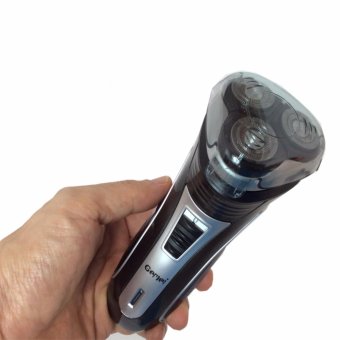 เครื่องโกนหนวดไฟฟ้าไร้สาย โค้งเว้าได้ 360 องศา (Black) เครื่องโกนหนวดไฟฟ้าไร้สาย โค้งเว้าได้ 360 องศา (Black)