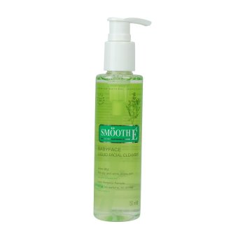 Smooth E เบบี้เฟซเฟเชียลคลีนเซอร์ 150 ml. Smooth E เบบี้เฟซเฟเชียลคลีนเซอร์ 150 ml.